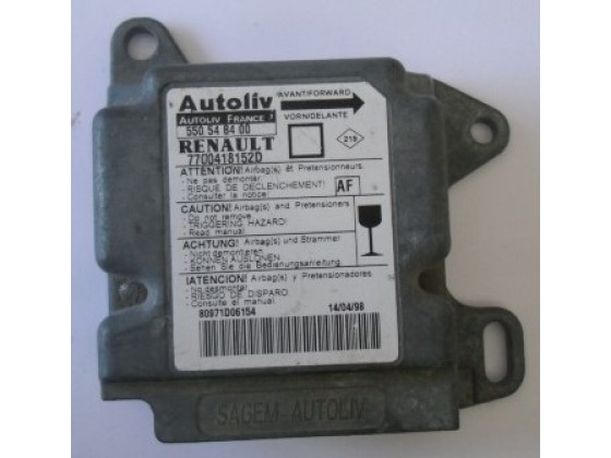 Centralina Airbag Renault Megane ca120